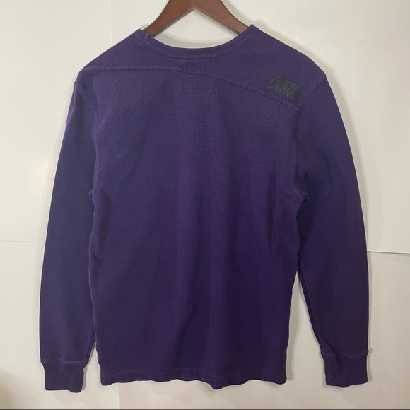 Volcom Sweater Mens Large Crew Neck Sweatshirt Skateboarding Thermal Long Sleeve - Picture 7 of 8